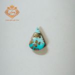 فیروزه نیشابور (کد 123) فیروزه ابی سایز 11×17 میلیمتر وزن 0.950 گرم